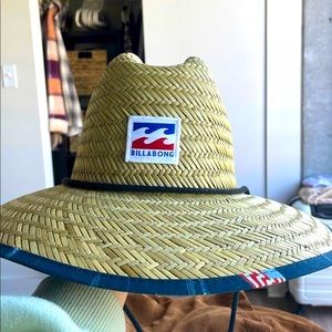 NWT Billabong Straw Hat